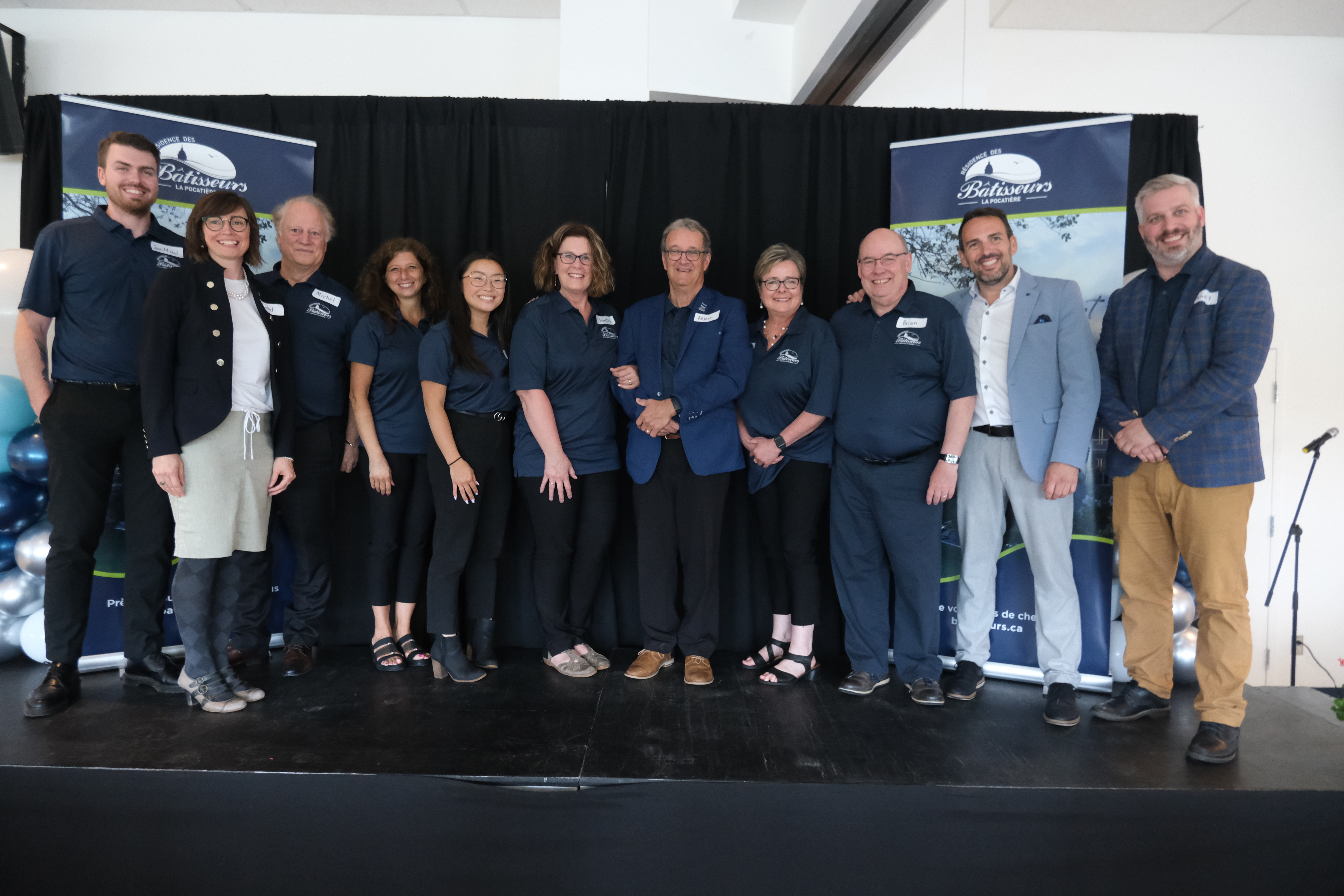 L'équipe gestionnaire des Résidences des Bâtisseurs