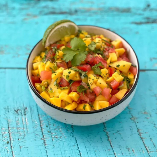 Recettes mexicaines Salsa mangue
